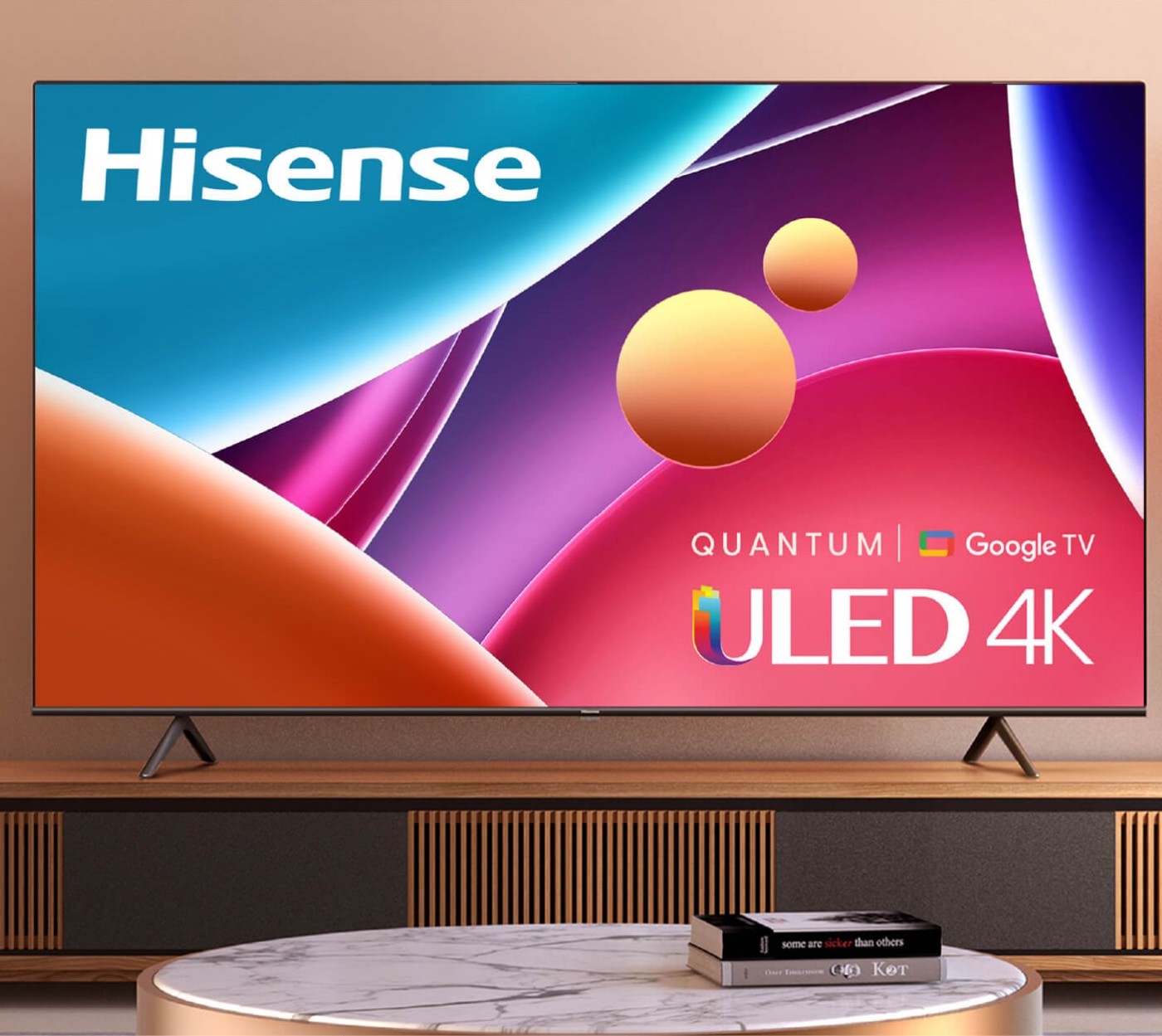 Hisense 4K UHD Smart TV with Netflix, Blockbuster,  