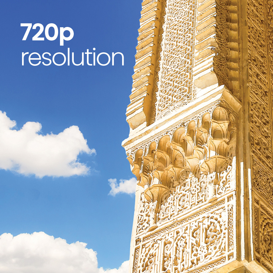 720p Resolution