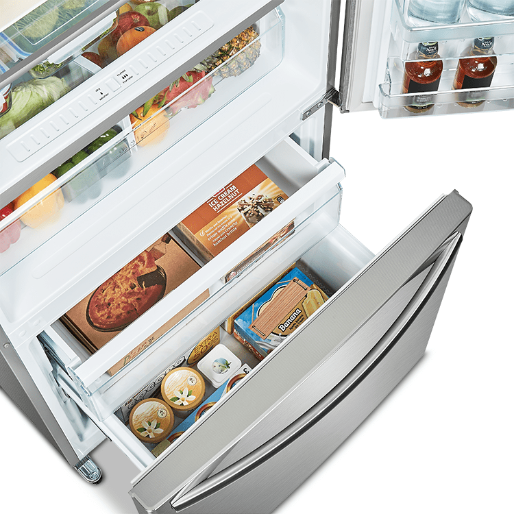 17.1-cu ft Bottom-Freezer Refrigerator (HBM17158SS) - Hisense USA