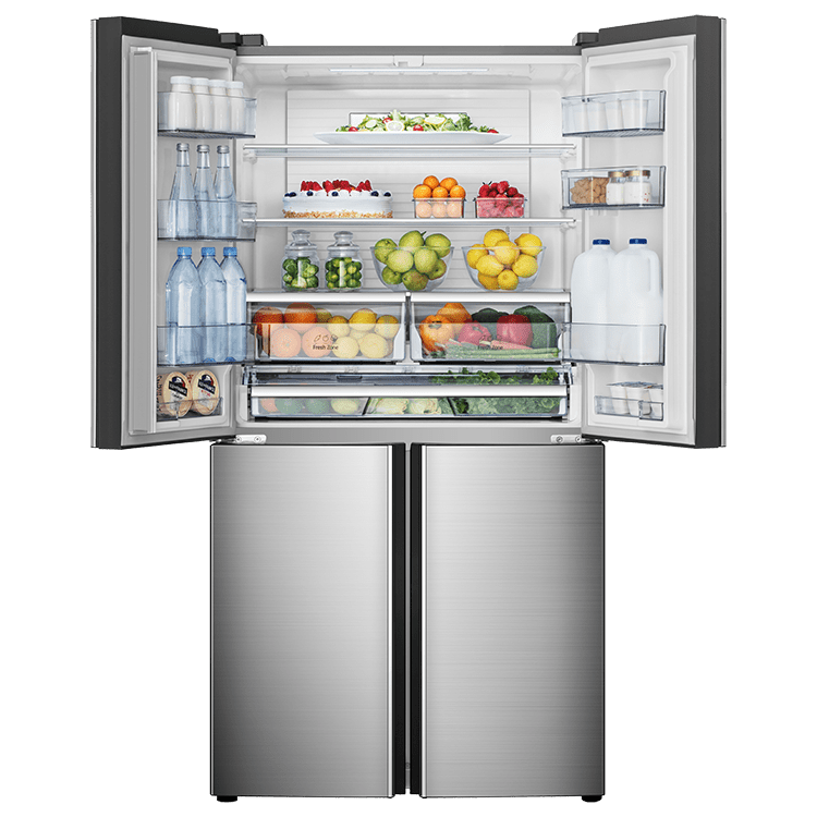 quad door counter depth refrigerator