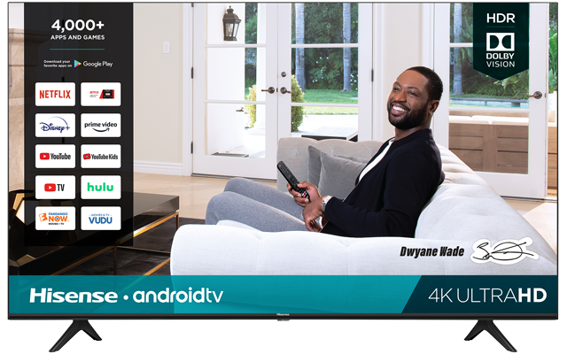 65" 4K UHD Hisense Android Smart TV (2020)