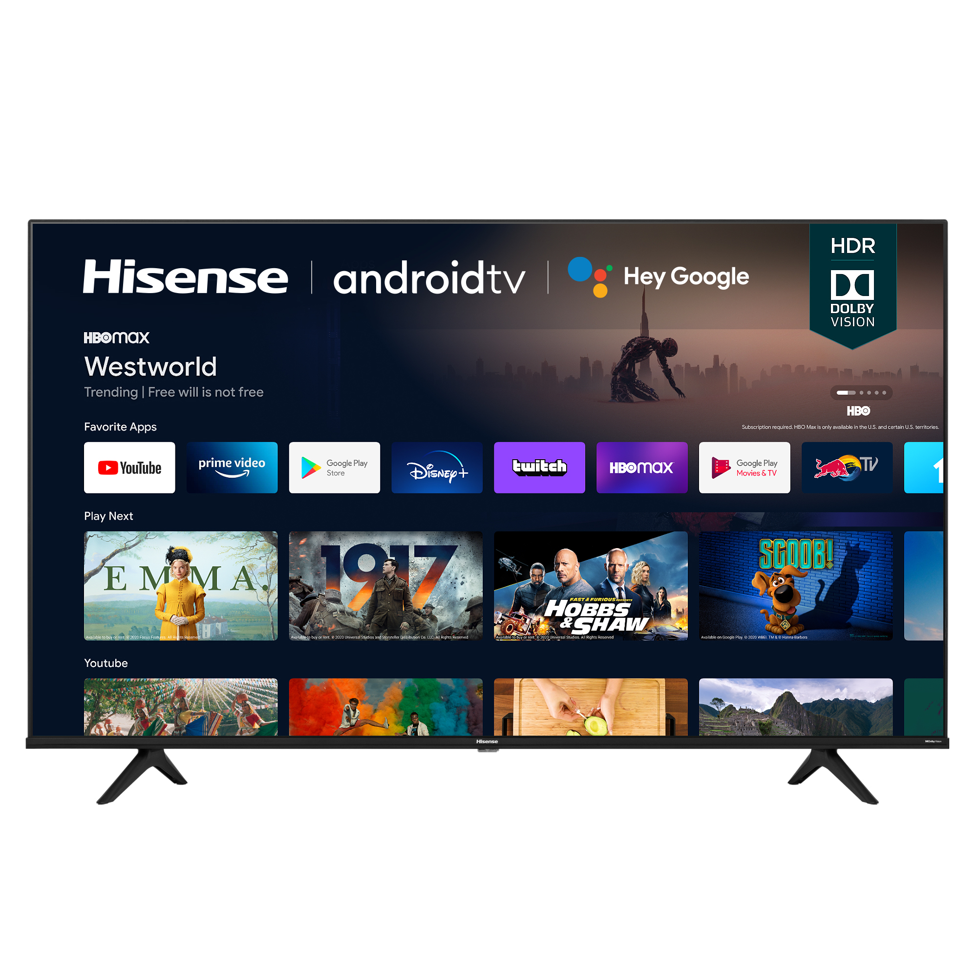 43 4k Uhd Hisense Android Smart Tv 2021 43a6g Hisense Usa