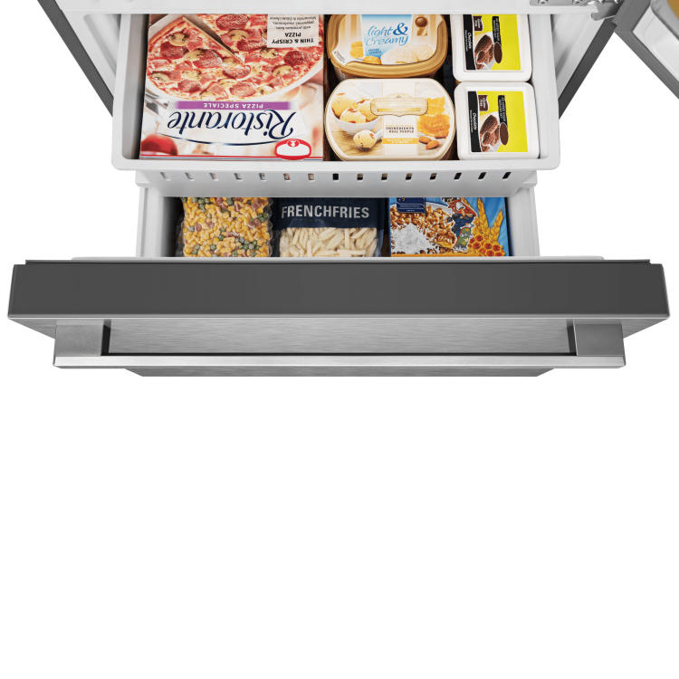 Hisense 17.1Cu Ft Refrigerator FingerprintResistant Stainless Steel