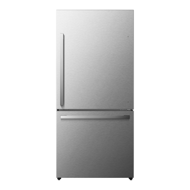 Hisense 17.1-Cu Ft Refrigerator - Fingerprint-Resistant Stainless Steel