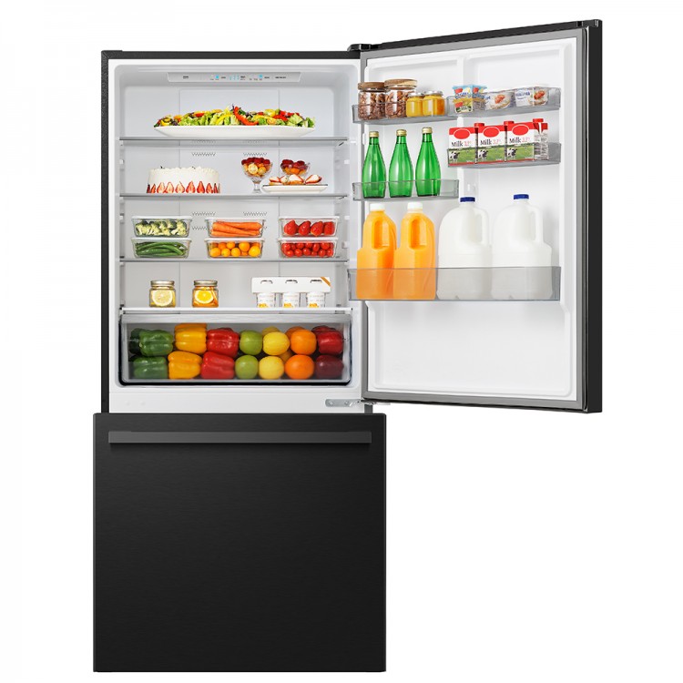 Hisense 17.2-cu ft Counter-Depth Bottom-Freezer Refrigerator