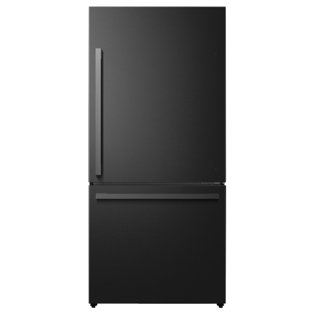 Hisense 17.1-cu ft Counter-Depth Bottom-Freezer Refrigerator