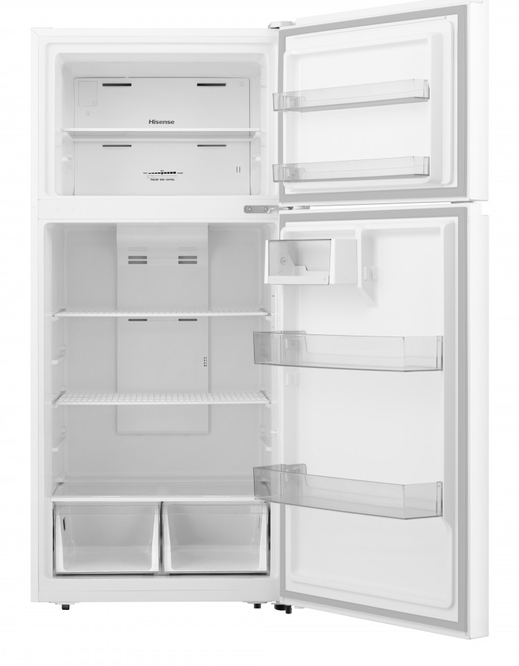 18 cu.ft. Hisense TopMount Series Full Size Refrigerator (HRT180N6AWD