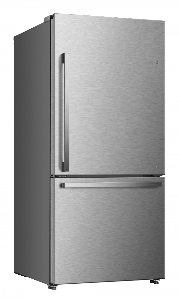 Hisense 20.9cu ft BottomFreezer Refrigerator with Ice Maker (Stainless Steel) ENERGY STAR