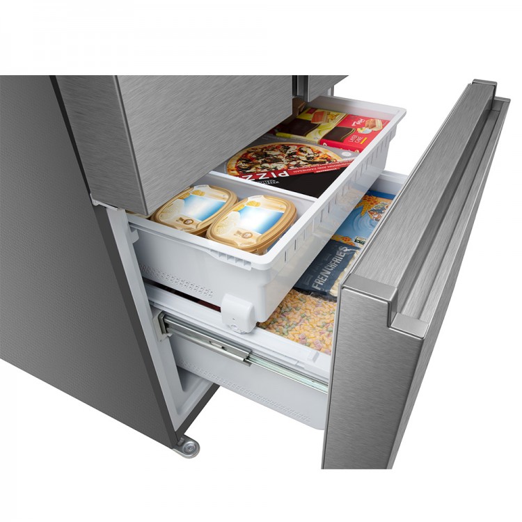 Hisense 25.4cu ft French Door Refrigerator with Ice Maker (Stainless