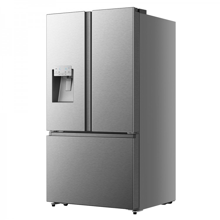 Hisense 25.4cu ft French Door Refrigerator with Ice Maker (Stainless