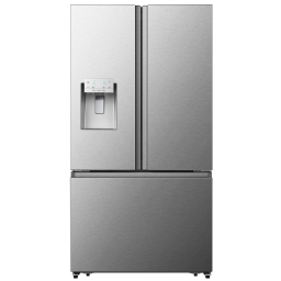 Hisense 25.4-cu ft French Door Refrigerator with Ice Maker (Stainless Steel) ENERGY STAR