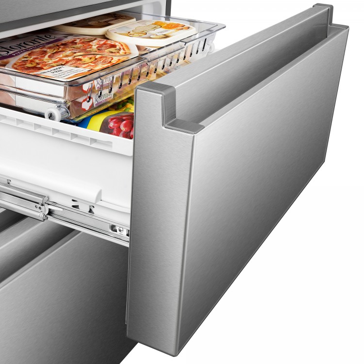 Hisense Rm469n4acd frigorifico combi inox 200x60 3p no frost D