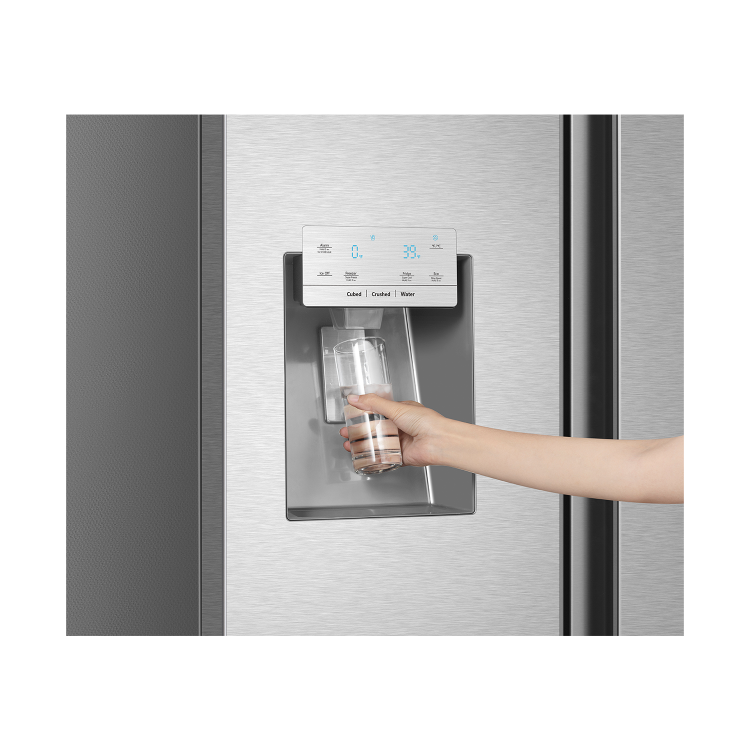 Hisense 25.4cu ft French Door Refrigrator with Dual Ice Maker