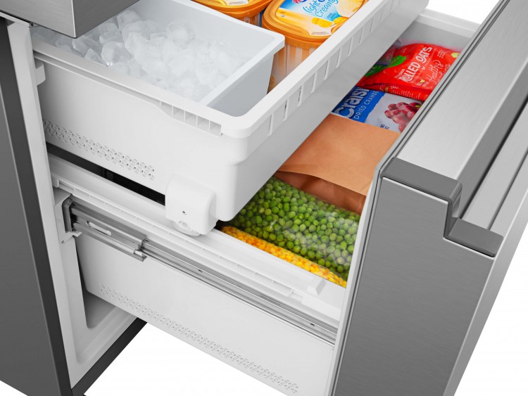 Hisense 25.4cu ft French Door Refrigrator with Dual Ice Maker (Stainless Steel) Energy Star