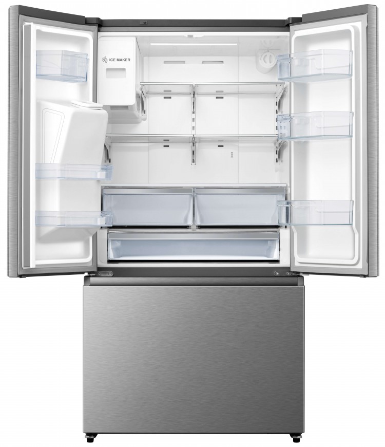 Hisense 25.4cu ft French Door Refrigrator with Dual Ice Maker