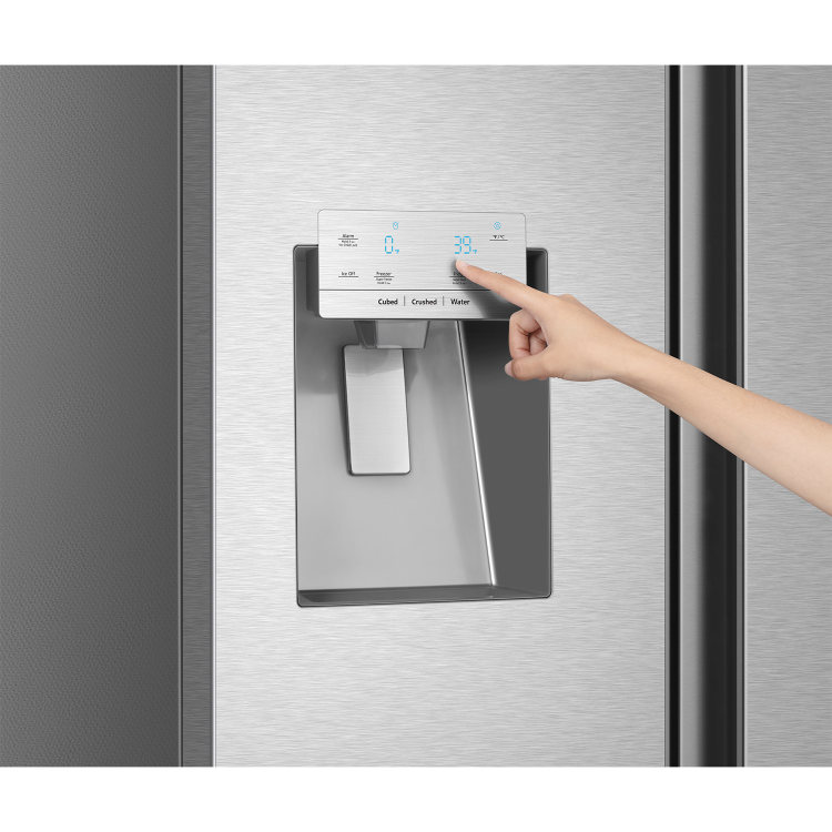 Hisense 25.4cu ft French Door Refrigrator with Dual Ice Maker