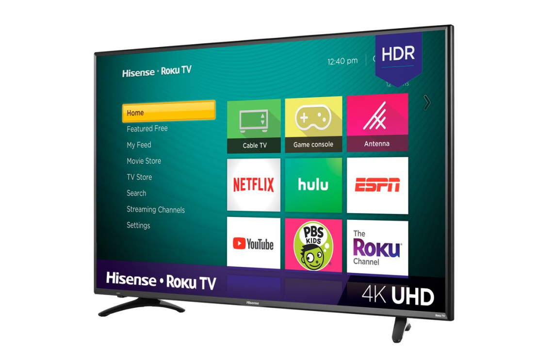 Tv Video Home Audio Electronics Hisense 43 4k Ultra Hd Hdr Roku Smart Tv With Usb 3 X Hdmi 43r7080e Tv Video Equipment