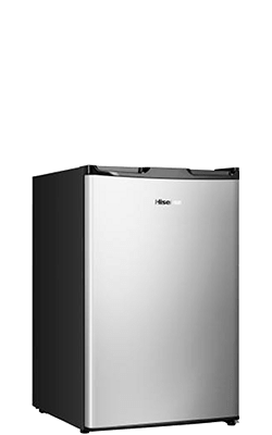4.4 Cu. Ft. Freestanding Compact Refrigerator (RR44D6ASE) - Hisense USA
